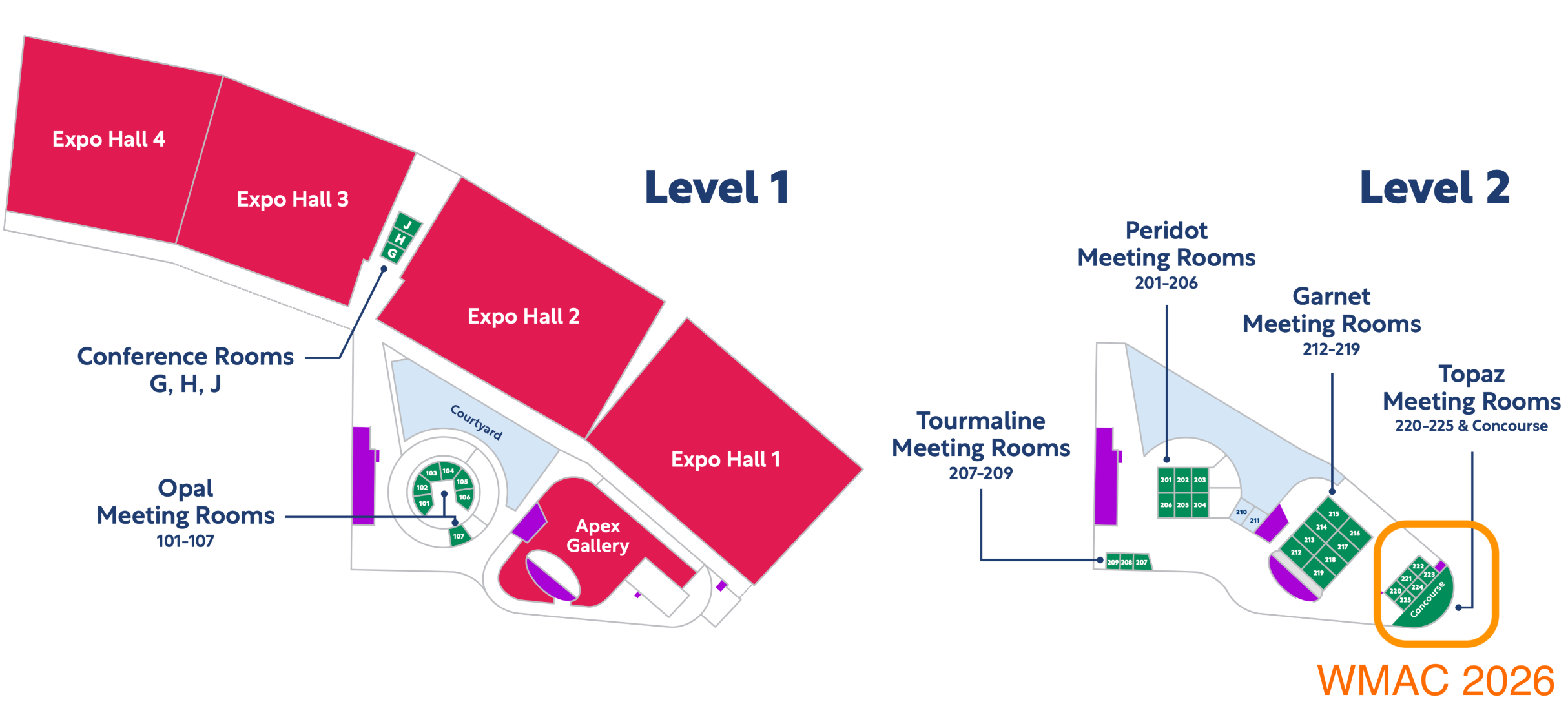 AAAI 2026 Venue Map